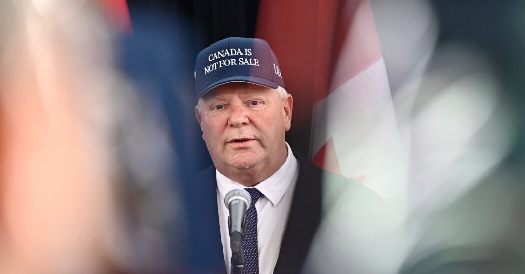 Menanggapi Ancaman Tarif Trump, Perdana Menteri Ontario Menyerukan Pemilihan Dini