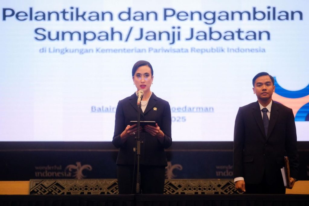 Menteri Wardhana mendesak para pejabat pariwisata untuk menjunjung tinggi prinsip-prinsip utama