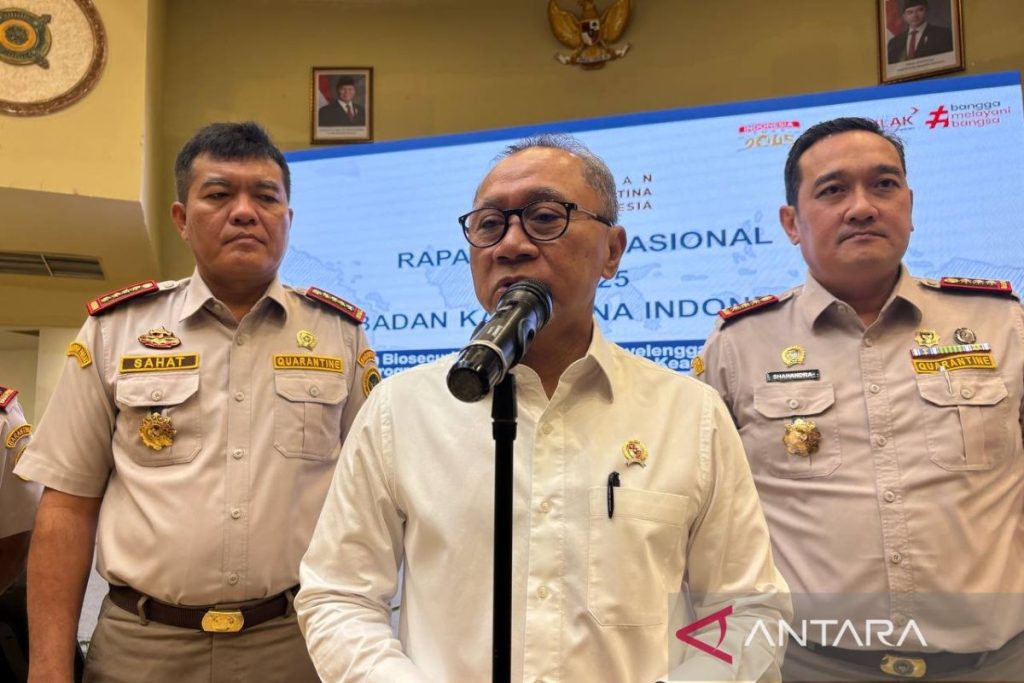 Menteri Zulkifli menyerukan peningkatan sistem karantina di Indonesia