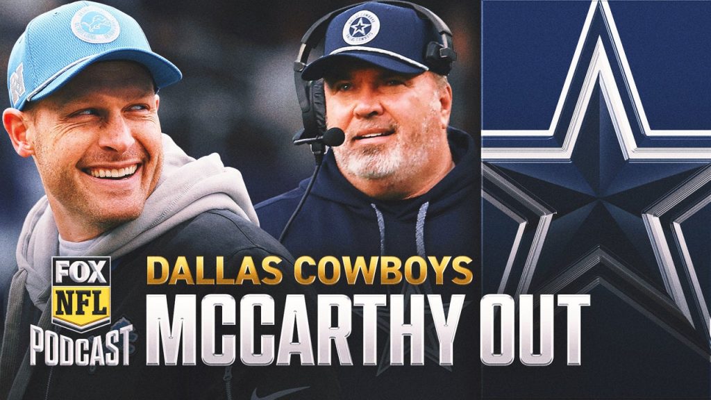 Mike McCarthy keluar sebagai Dallas Cowboys HC: Akankah Ben Johnson TERTARIK dengan posisinya? | NFL di FOX Pod