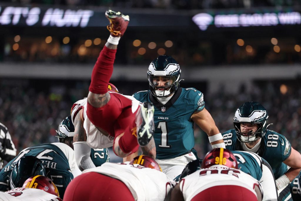 NFC Championship: Komandan memperingatkan oleh para pejabat bahwa ‘perilaku’ garis sasaran yang buruk dapat menghasilkan Eagles TD gratis