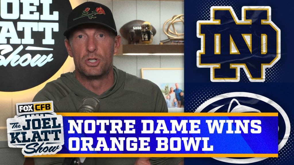 Notre Dame menang 27-24 atas Penn State dengan gol lapangan yang memenangkan pertandingan | Pertunjukan Joel Klatt