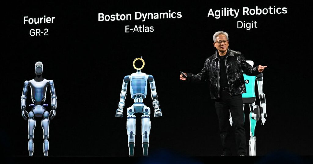 Nvidia Bertaruh Besar pada Robot dan Lainnya