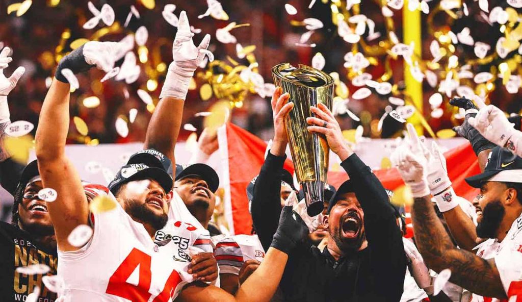 Ohio State menyelesaikan busur penebusan dengan kemenangan 34-23 atas Notre Dame di kejuaraan CFP