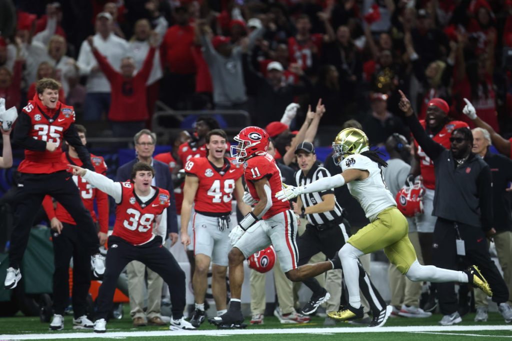 Parker Jones menjadi kambing hitam media sosial atas kekalahan Sugar Bowl di Georgia