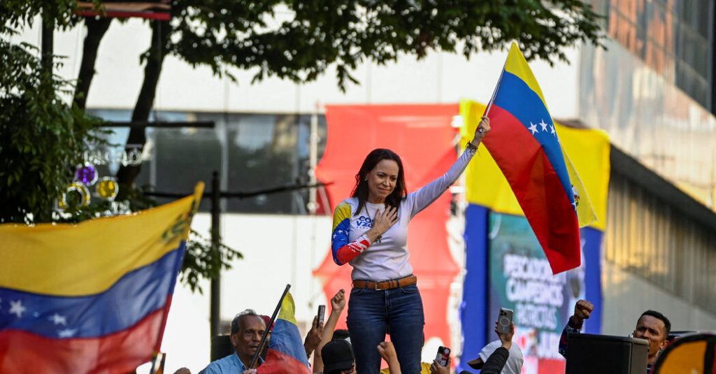 Pemimpin Oposisi Venezuela, Maria Corina Machado, Dibebaskan Setelah Ditahan