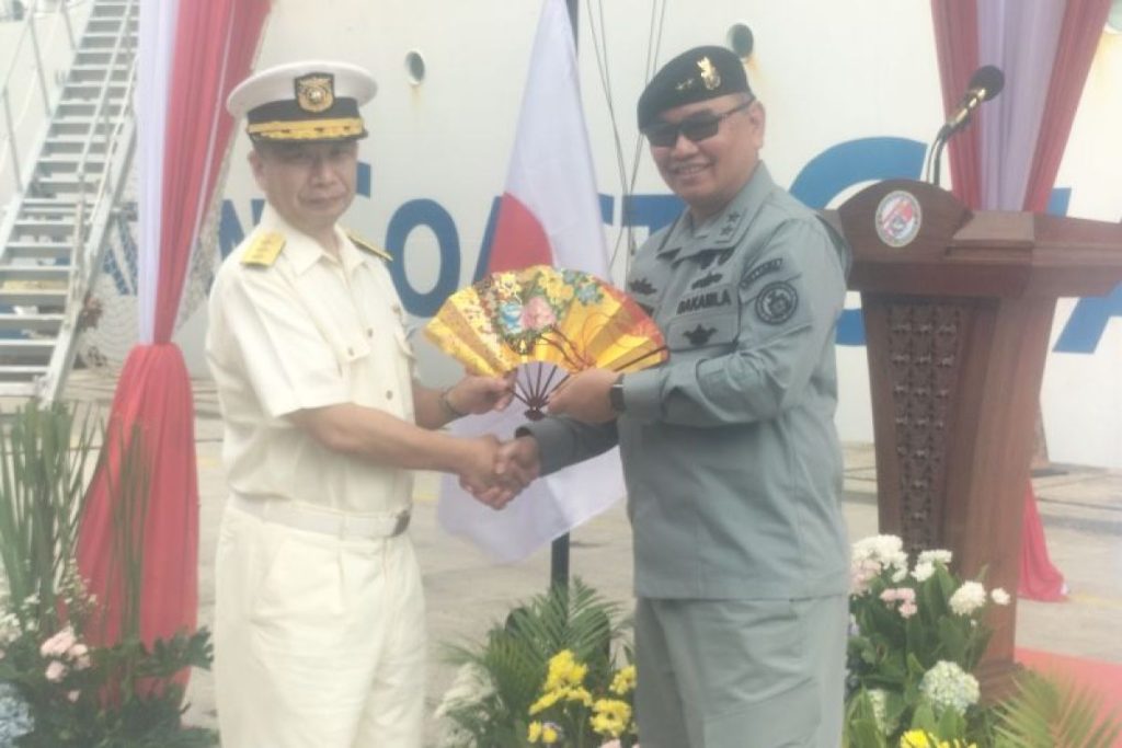 Penjaga pantai Indonesia dan Jepang mengadakan latihan bersama untuk melawan bajak laut