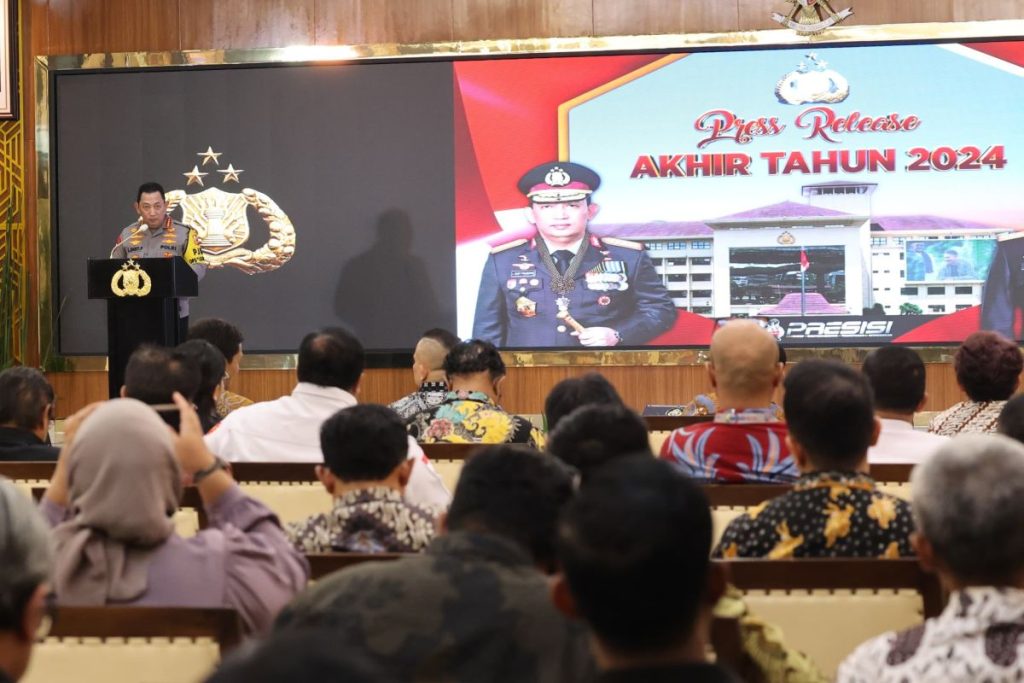 Polisi menuntaskan 84 persen kasus narkotika pada tahun 2024