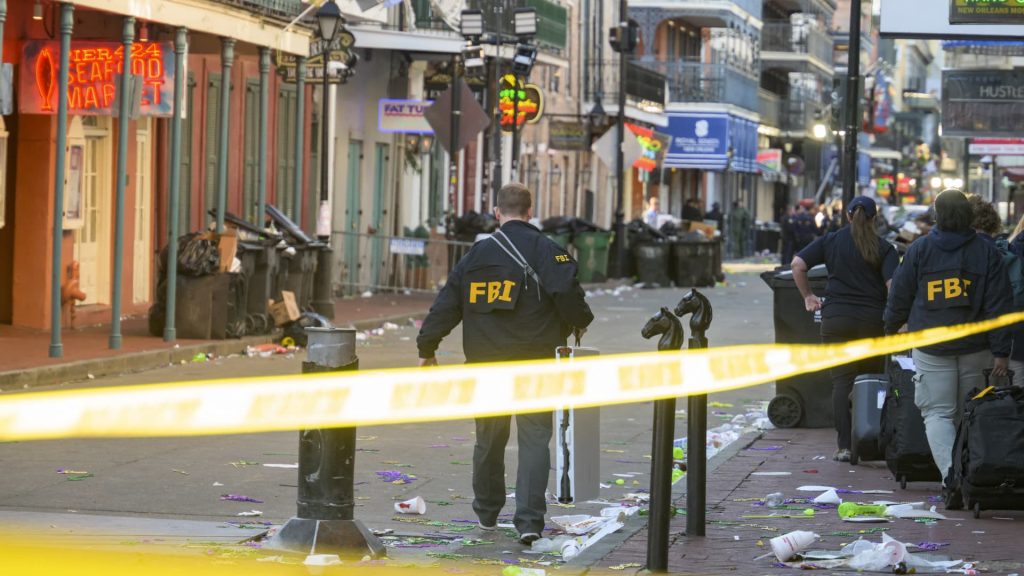 Polisi selidiki motif amukan truk di New Orleans