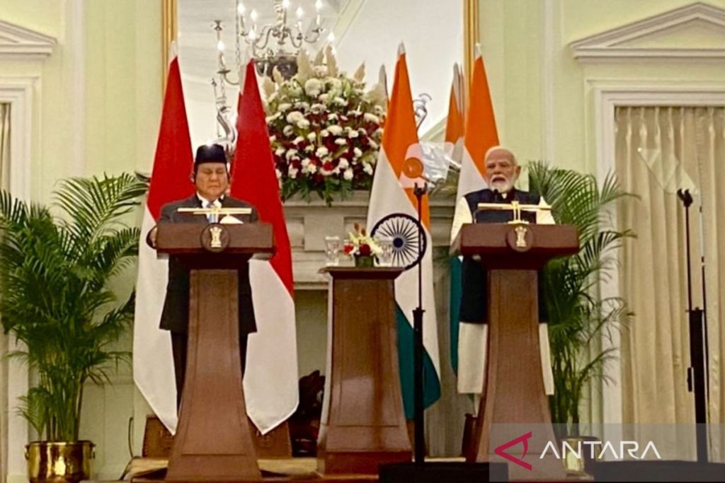 Prabowo untuk mengirim delegasi ke India untuk membahas pakta pertahanan