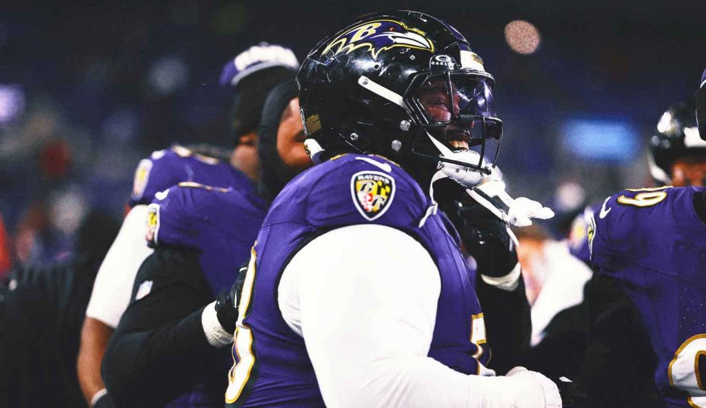 Ravens merayakan (dan menggoda) Michael Pierce seberat 355 pon setelah karir pertamanya INT