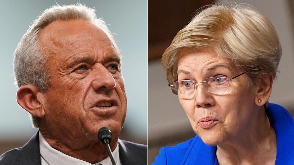 Rfk jr dipanggang oleh Warren atas uang perusahaan obat, sementara dia mengambil $ 5 juta dari mereka