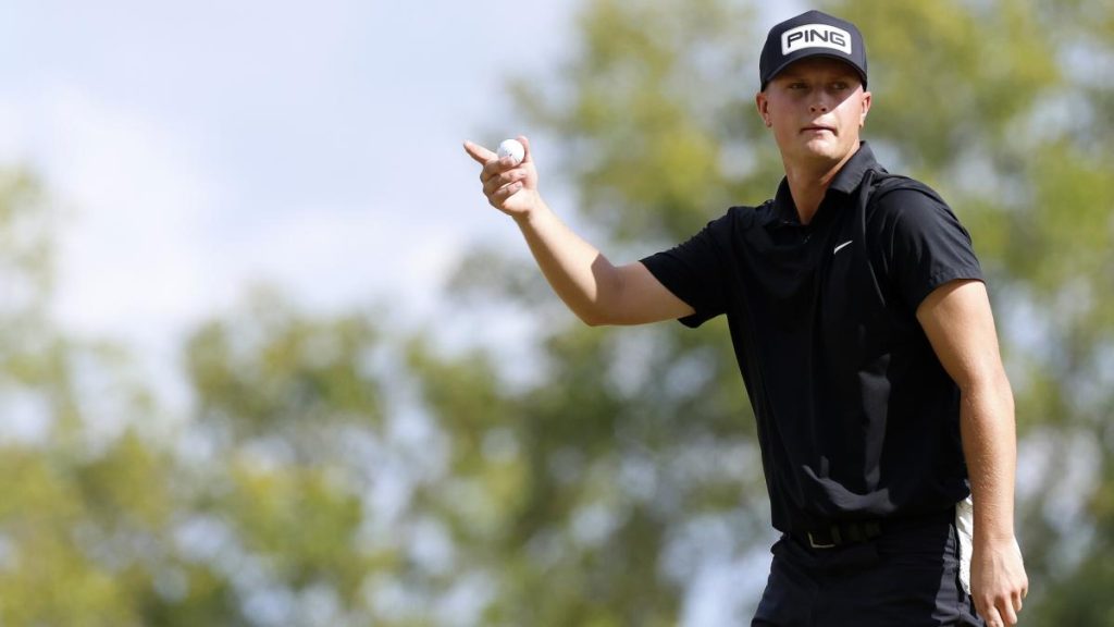 Rookie PGA Tour William Mouw memberikan respons yang matang terhadap viralnya 13