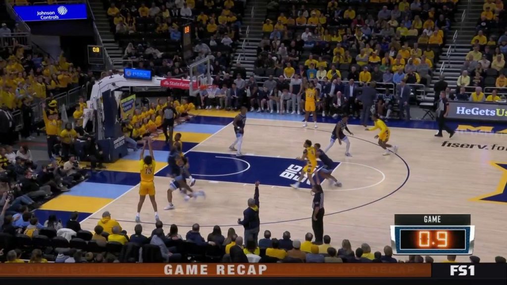 Royce Parham mengeringkan 3-pointer untuk mengalahkan buzzer babak pertama, memperpanjang kepemimpinan Marquette vs Villanova