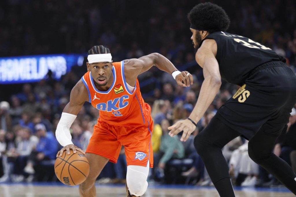 Shai Gilgeous-Alexander mencetak 40 gol saat Thunder menghancurkan Cavaliers, 134-114, dalam pertandingan tim-tim terbaik NBA