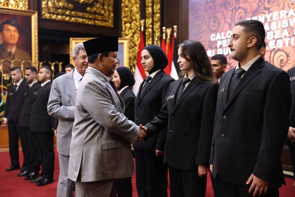 Siswa Palestina menghargai program beasiswa Prabowo