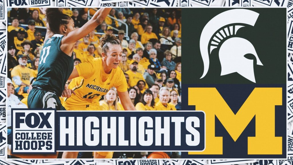 Sorotan Michigan State Spartans No. 21 vs. 24 Michigan Wolverines | Lingkaran Perguruan Tinggi FOX