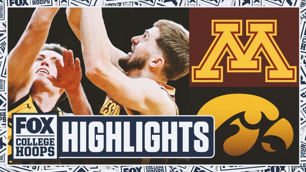 Sorotan Minnesota Golden Gophers vs Iowa Hawkeyes | Lingkaran Perguruan Tinggi FOX