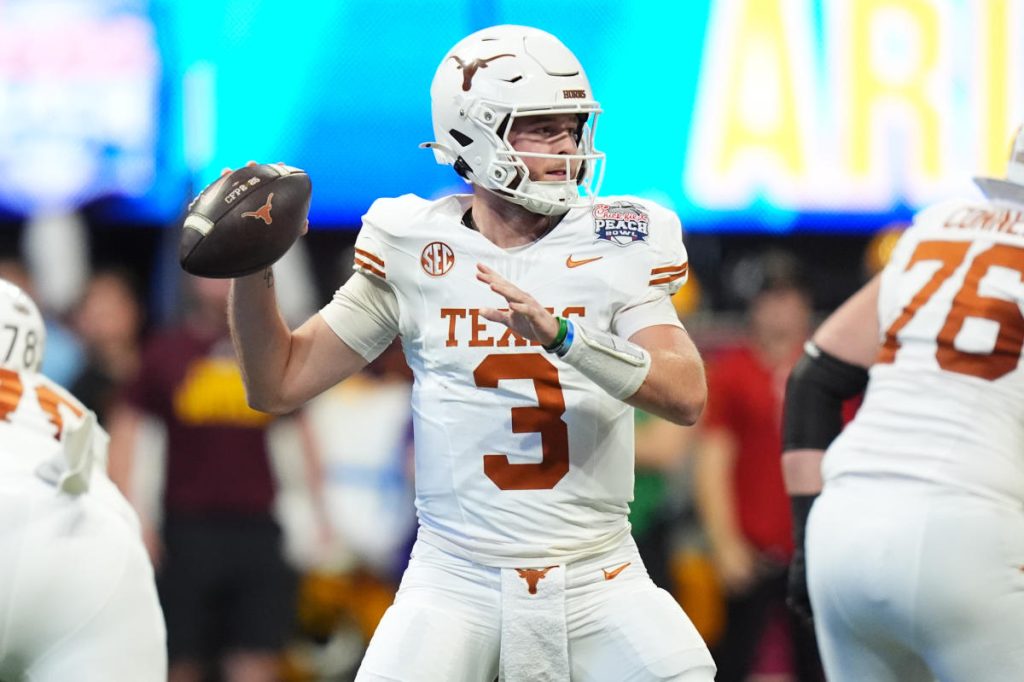 Texas QB Quinn Ewers mendeklarasikan NFL Draft 2025