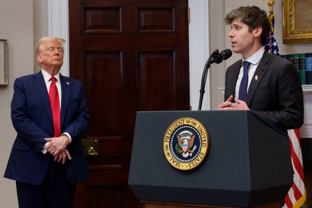 Trump, CEO AI Terbuka Sam Altman di Startup AI China Deepseek