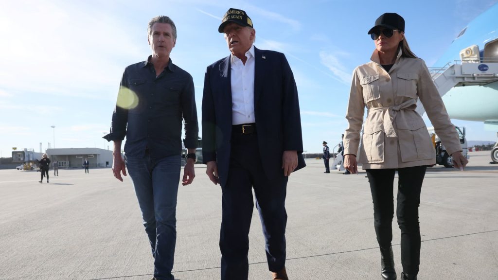 Trump berjanji untuk bekerja sama dengan Newsom California, mengincar perombakan FEMA