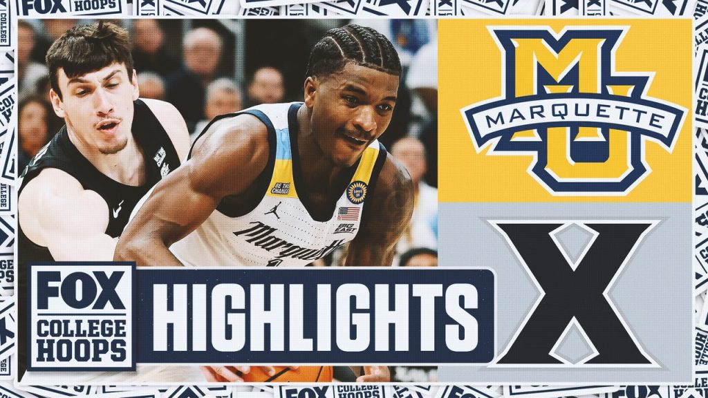 Xavier Musketeers vs.Elang Emas Marquette No.7 | Lingkaran Perguruan Tinggi FOX