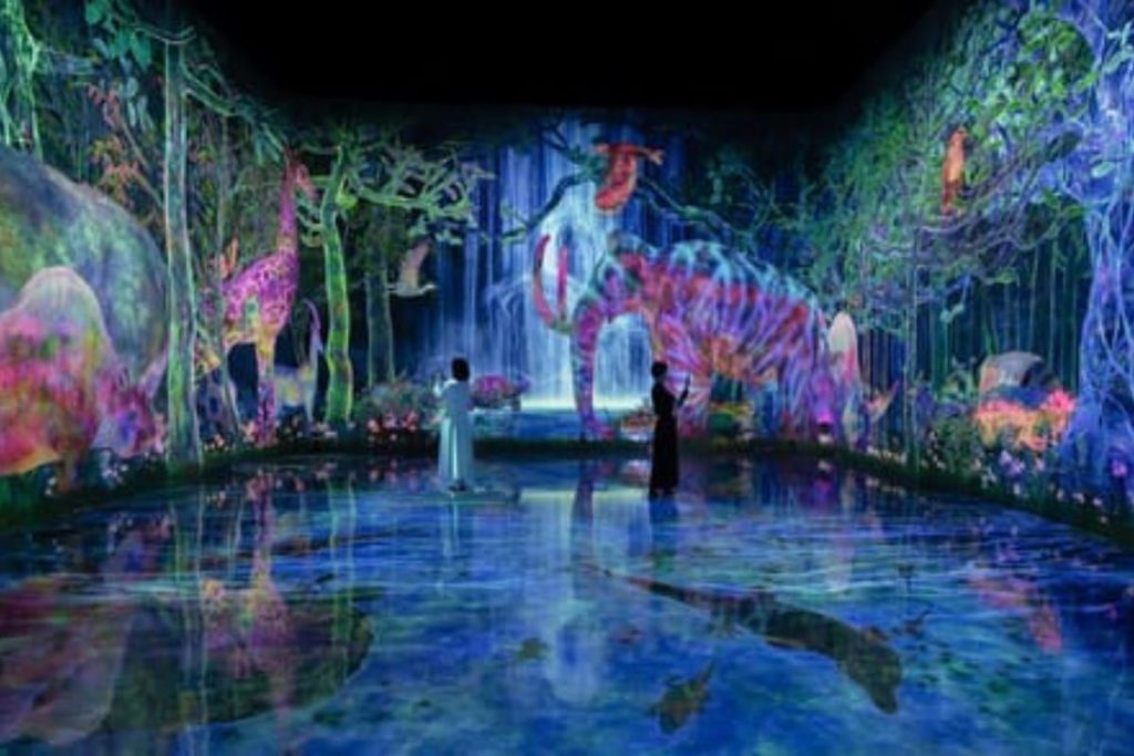 teamLab Planets TOKYO Mengungkapkan Keseluruhan Area yang Baru Diperluas, Menampilkan “Hutan Penangkapan dan Pengumpulan” dan “Hutan Atletik”. Pembukaan 22 Januari