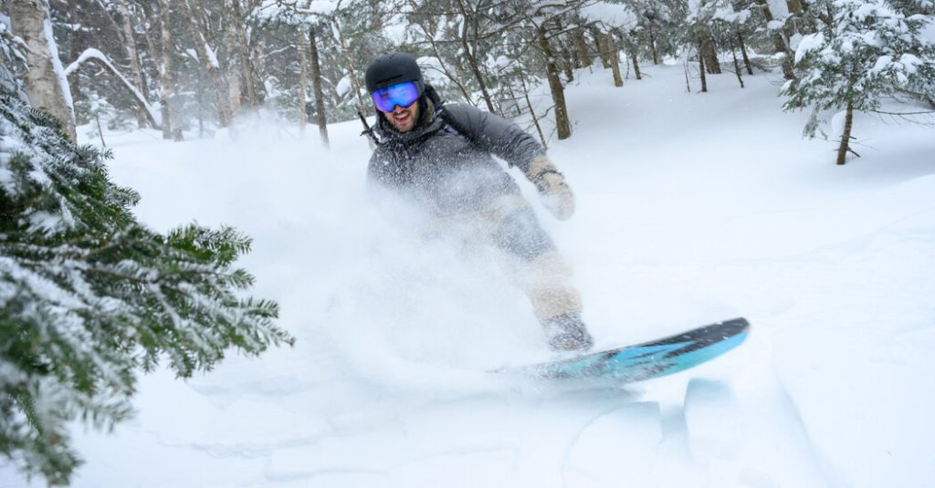 1.200 hektar bubuk dengan harga sekitar $ 100: Ski Vermont Bolton Valley