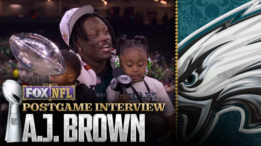 AJ Brown Setelah Eagles memenangkan Super Bowl Lix melawan Chiefs: ‘Kota ini membutuhkan ini’ | NFL di Fox