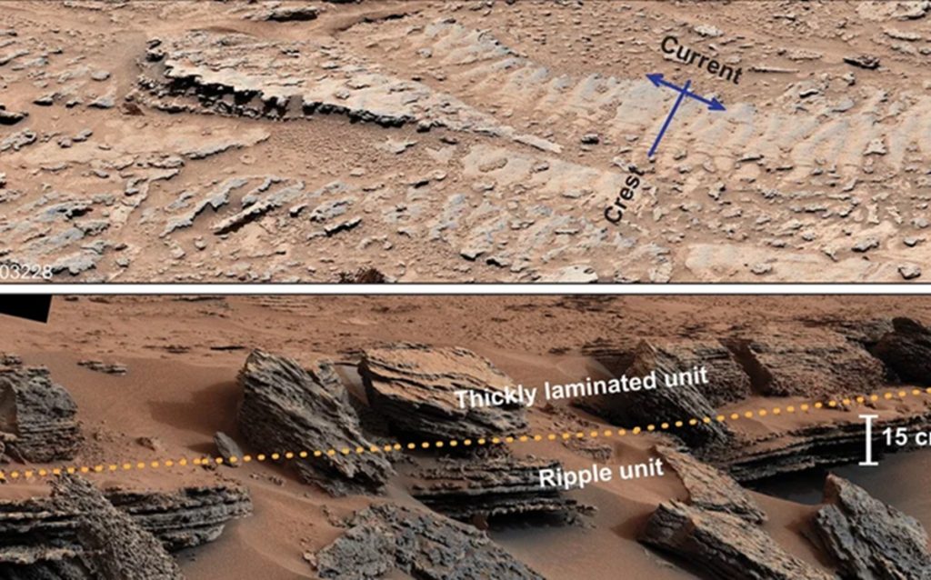 Air cair di Mars pernah ditayangkan, menambah peluang hidup