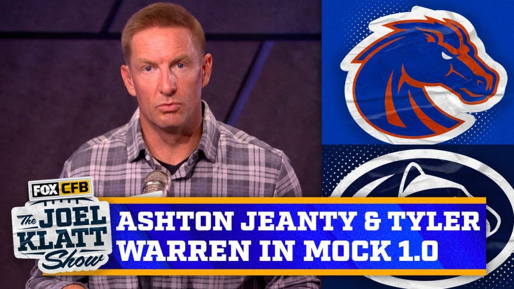 Ashton Jeanty & Tyler Warren di NFL Mock Draft Joel Klatt 1.0 | Pertunjukan Joel Klatt