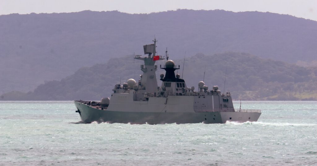 Australia, Selandia Baru khawatir dengan kapal perang Cina di Laut Tasman