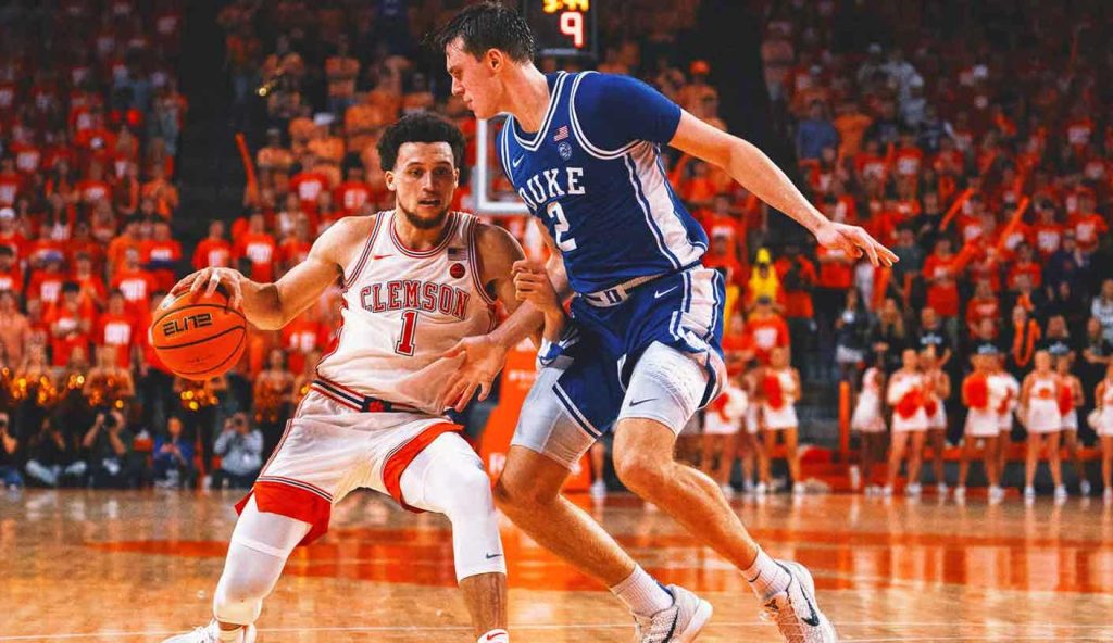 Cooper Flagg slip dalam momen penting karena Clemson mengejutkan No. 2 Duke 77-71