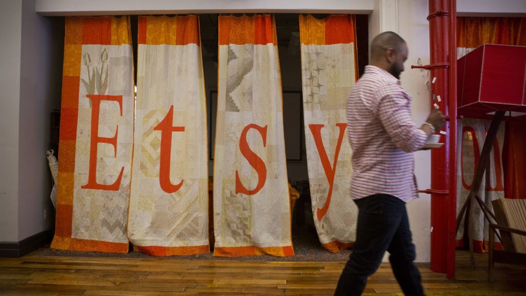 Etsy Stock Tumbles pada Miss Revenue Miss, Laporan Perusahaan Penurunan Barang Terjual