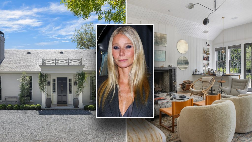 Gwyneth Paltrow menjual La Mansion seharga $ 22 juta setelah mengirim anak -anak ke perguruan tinggi