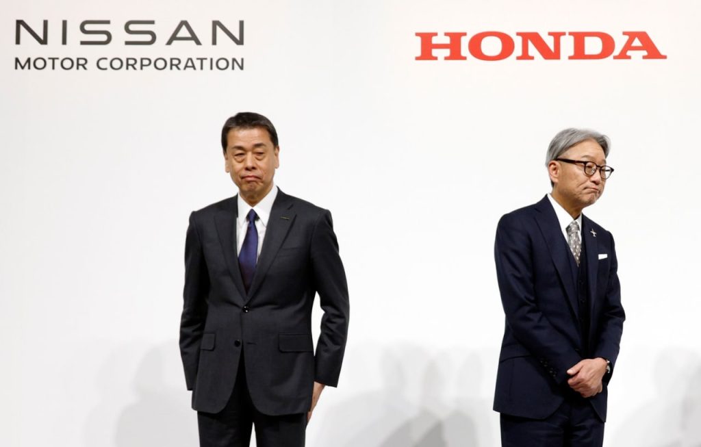 Honda, Nissan End merger berbicara, meninggalkan Nissan untuk mencari mitra lain