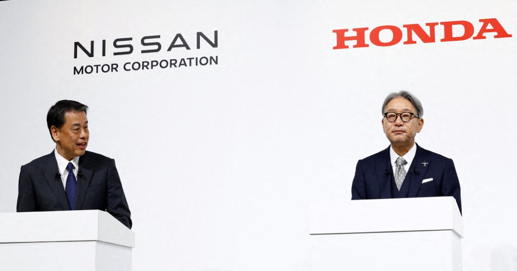 Honda dan Nissan memo $ 50 miliar rencana merger