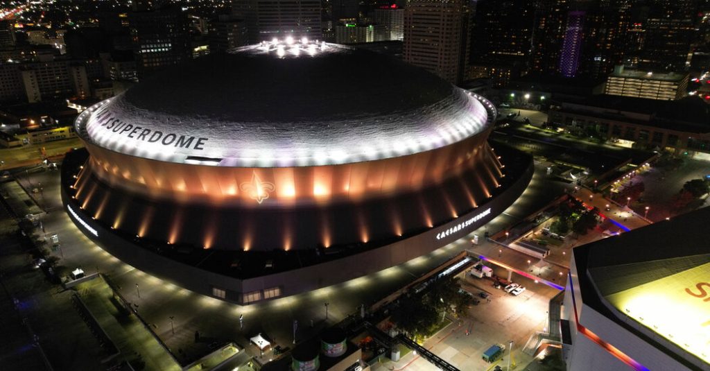 Hosting Super Bowl berikutnya, Superdome New Orleans berusia 50 tahun