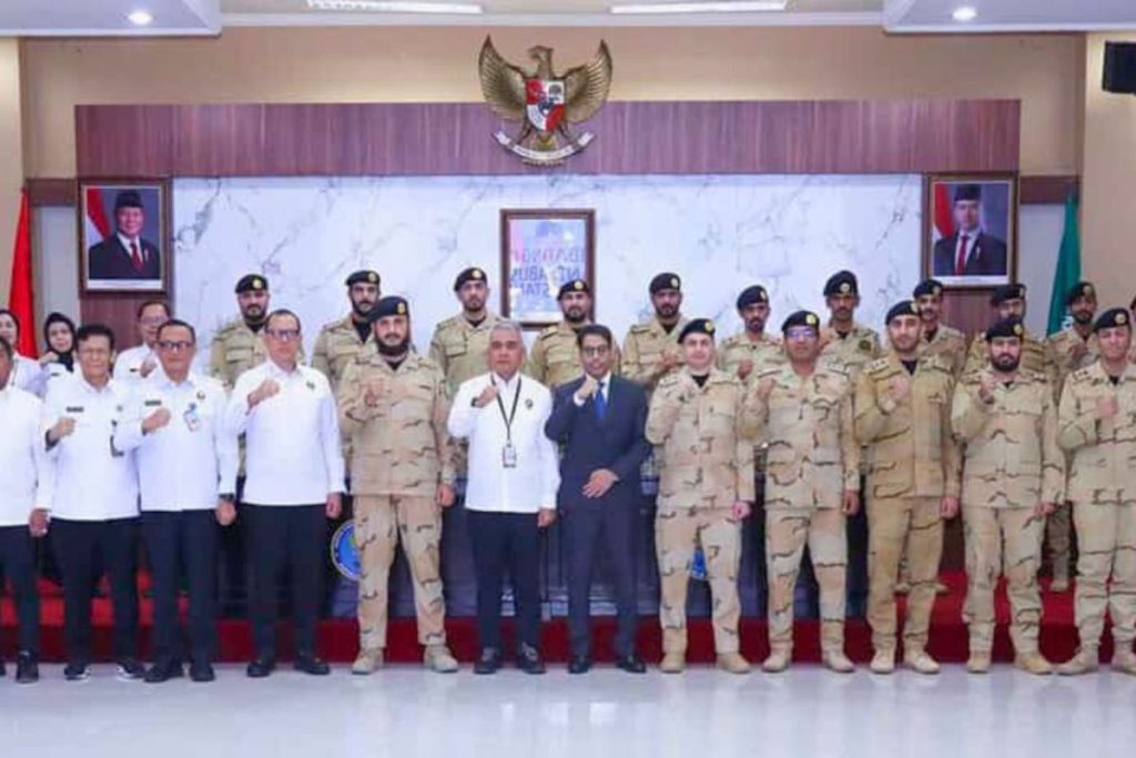 Indonesia, pelatihan peluncuran Arab Saudi melawan perdagangan narkoba