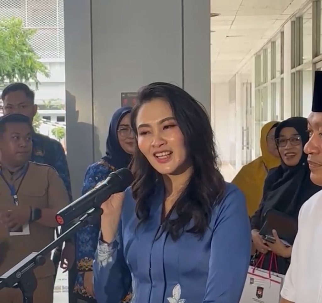 Istri Benny Laos, Sherly Tjoanda Semangat Ikut Retret Kepala Daerah