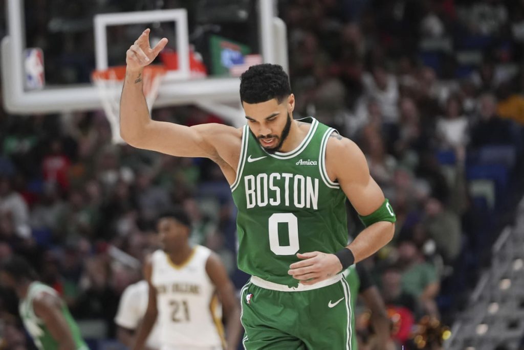 Jayson Tatum hits Vintage Game-pemenang saat Celtics menghindari kesal oleh pelikan yang disimpan