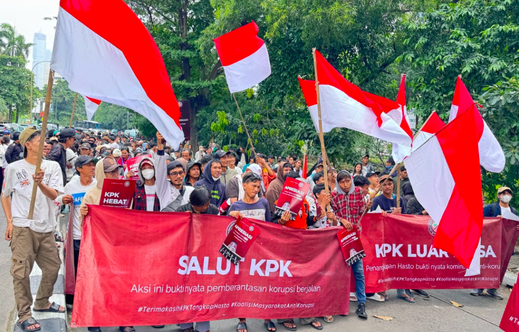 KPK Tahan Hasto, Buktikan Tak Ada Kebal Hukum