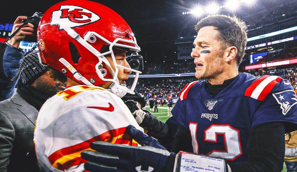 Kamar untuk dua kambing? Bagaimana perasaan Tom Brady jika Patrick Mahomes ‘tiga gambut’