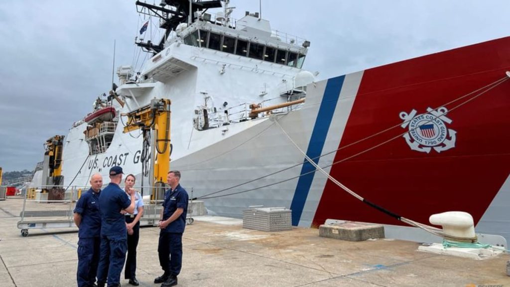 Kapal Penjaga Pantai AS di Laut Tasman tidak berinteraksi dengan Angkatan Laut Tiongkok, kata Komandan