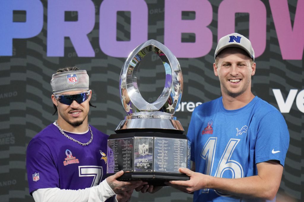 Lions QB Jared Goff Menangkan Pro Bowl Games Offensive MVP Honours Dalam kemenangan 76-63 NFC atas AFC