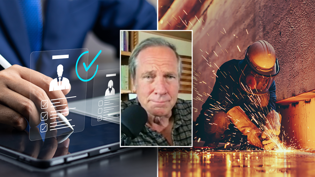 Mike Rowe mengatakan usia yang berlebihan pada kredensial mendekati akhir