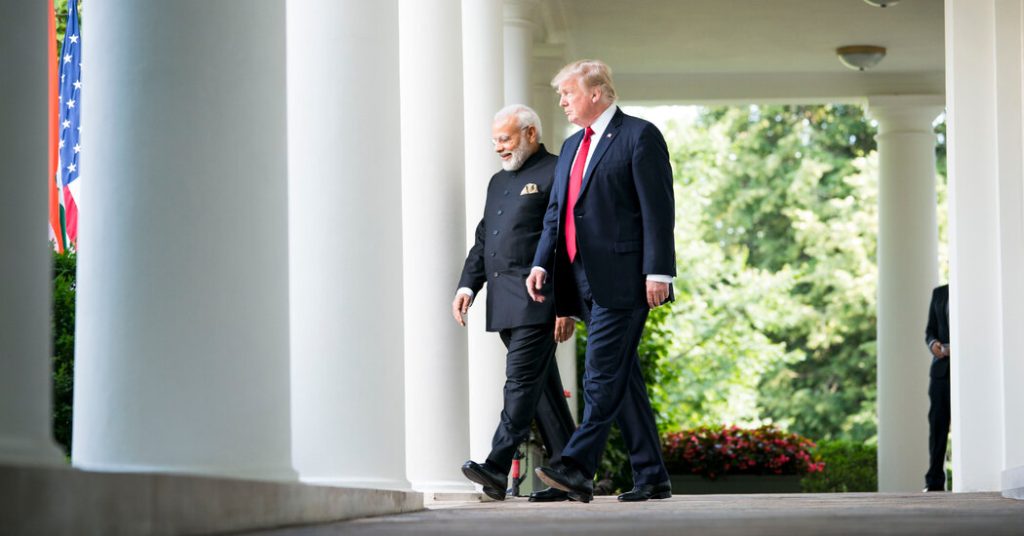 Modi berharap kunjungan Gedung Putih akan menjauhkan India dari rambut silang Trump