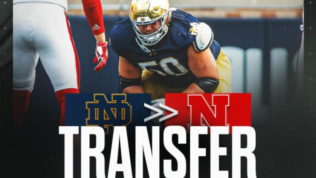 Nebraska Lands Notre Dame Transfer OL Rocco Spindler