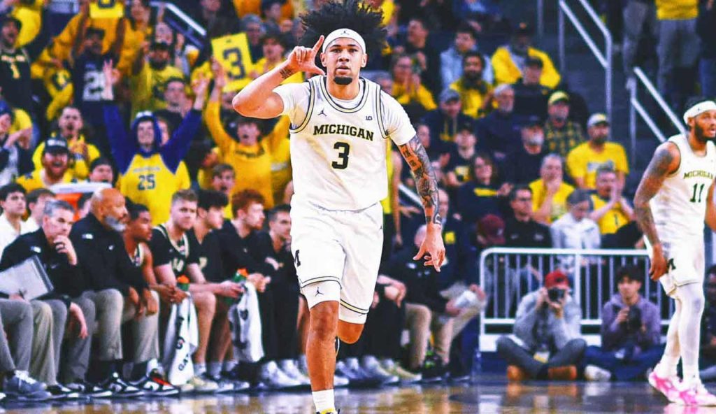 No. 20 Michigan kembali untuk mengalahkan No. 7 Purdue 75-73 di Key Big Ten Matchup