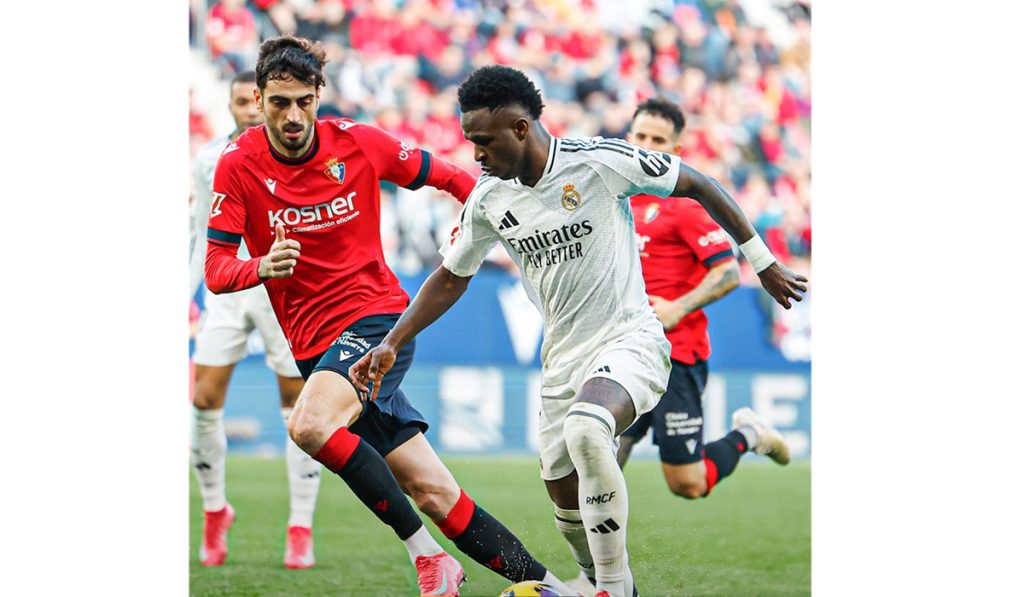 Osasuna vs Real Madrid, Los Blancos Gagal Menang di El Sadar